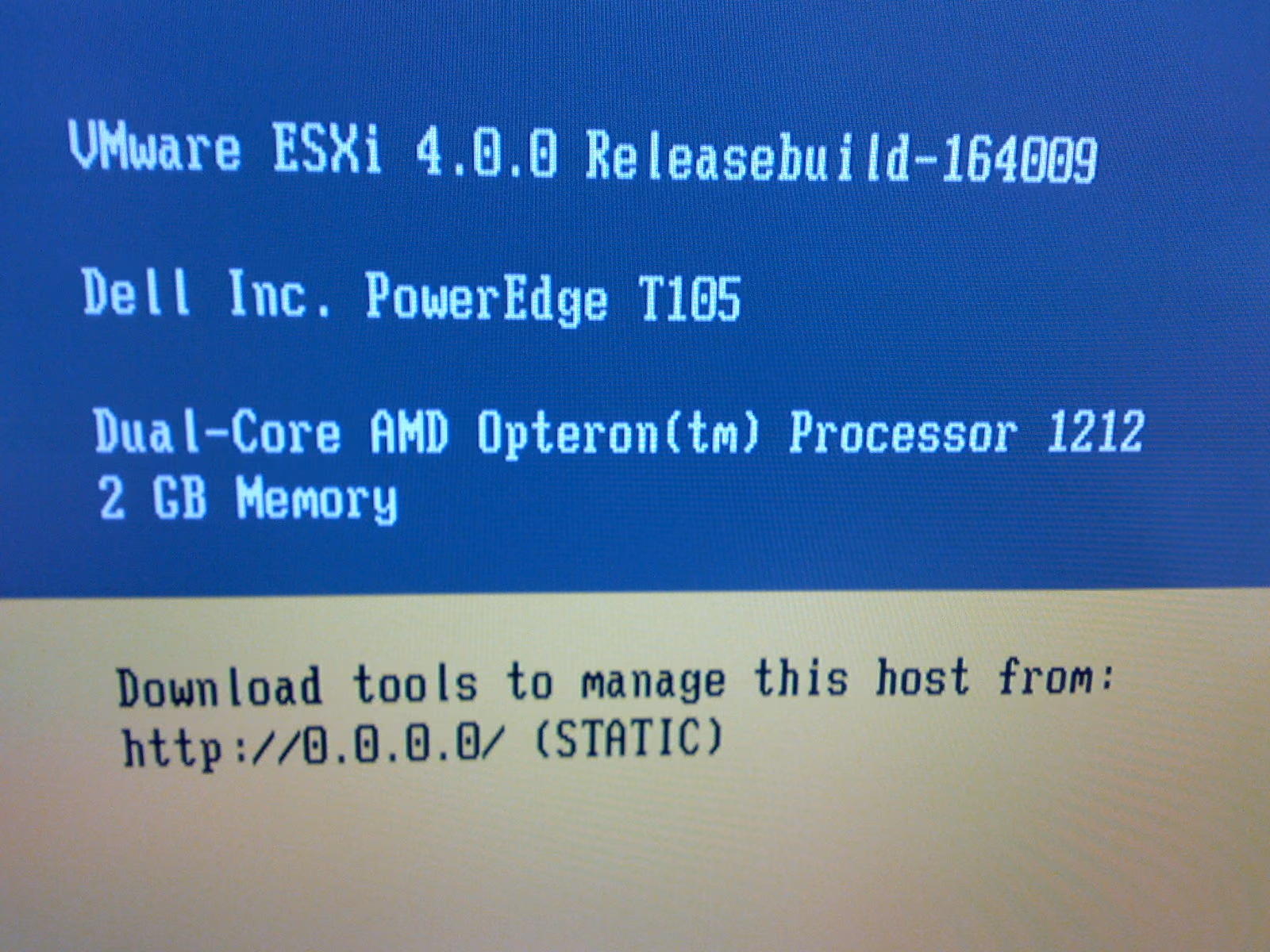 ESXi@T105をアップグレードした
