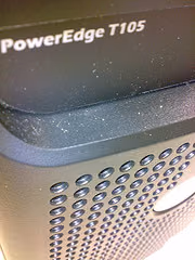 PowerEdge T105始動