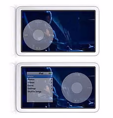 タッチスクリーンiPod