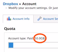 円高だからDropboxアップグレードした