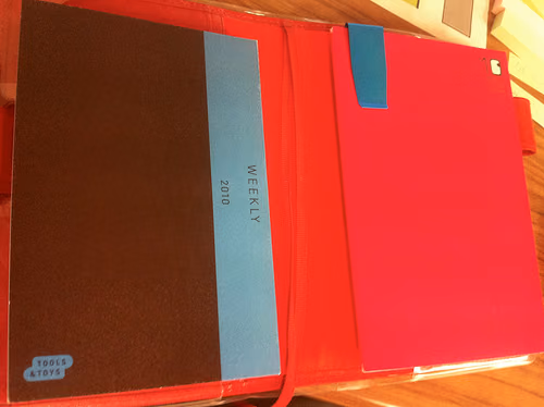 ほぼ日手帳とテンミニッツ手帳は相性が良い