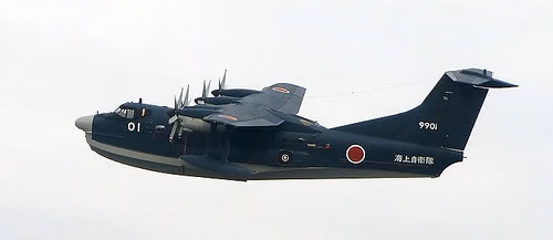 日曜日につくば上空を観閲飛行