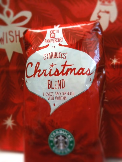 スタバのクリスマスブレンド