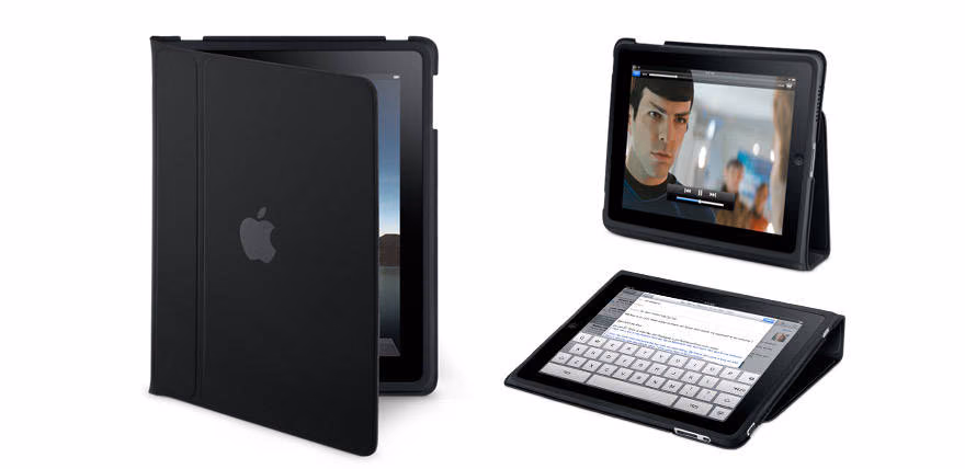 秋葉で買ったiPad用ケースと保護フィルム
