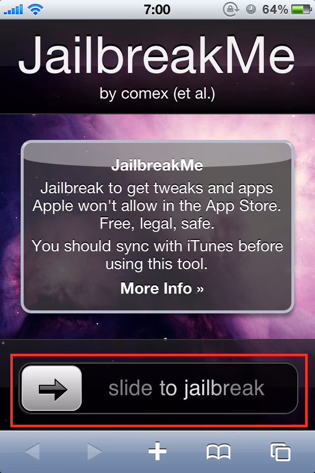 危険承知でiPhone4をJailbreak