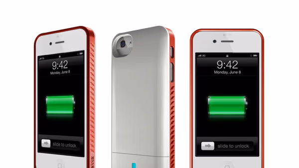 iPhone 5用の外部バッテリー内蔵ケースが来月発売