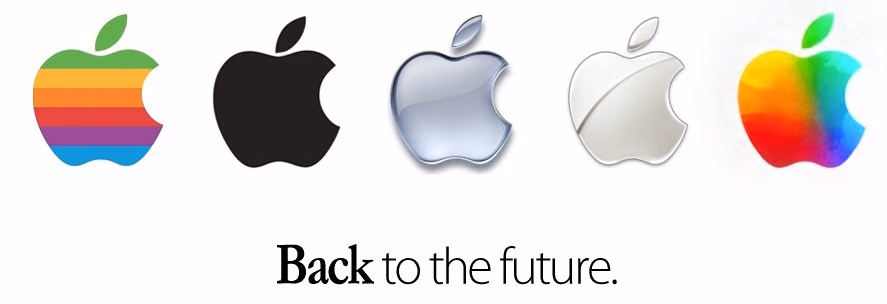 アップルロゴが再びレインボーカラーに？
