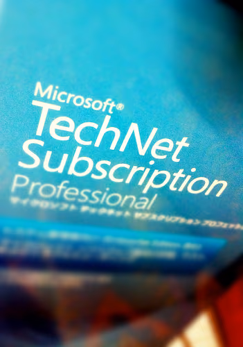Microsoft Technet Subscription Professionalを購入した
