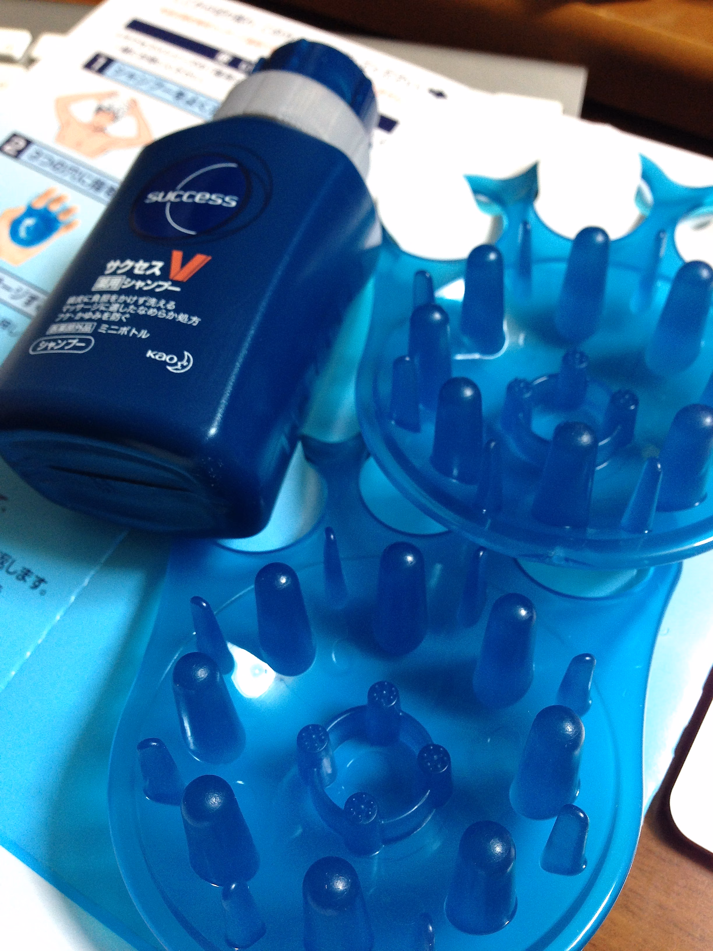 薄毛が気になりだしたのでサクセスV ペアもみマッサージを買ってきた