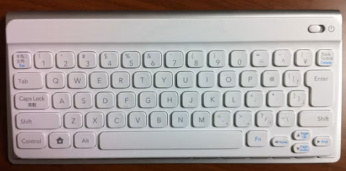ニンテンドーワイヤレスキーボードとiPadを接続してみた