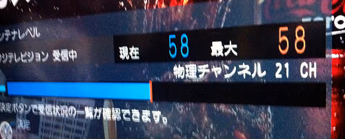 ブースター導入でアンテナレベル向上