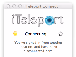 iTeleport Connectがつながらない