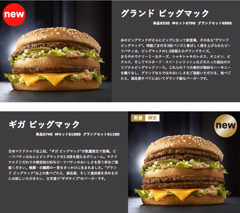 マクドナルドの優待到着とグランドビッグマック