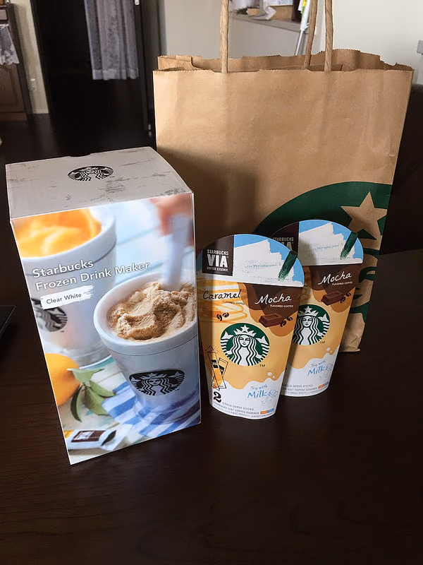スタバのフローズンドリンクメーカーを買ってみた