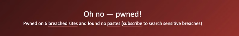 Have I been pwned Check if your email has been compromised in a data breach 2017 06 13 14 10 43
