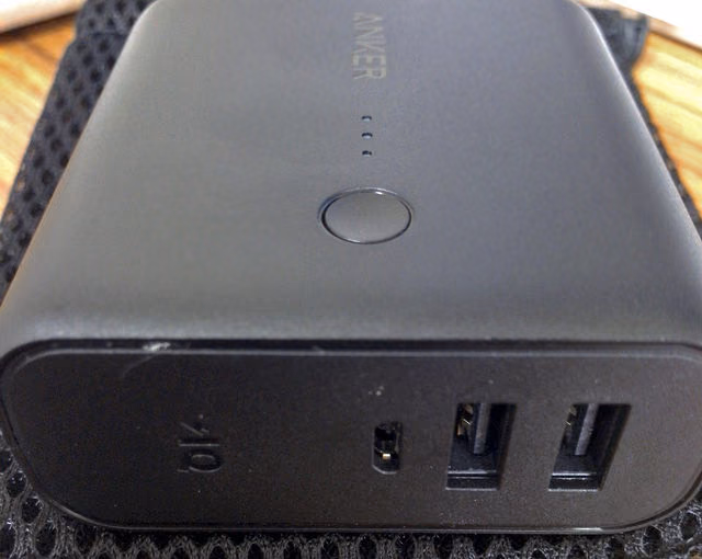 小旅行に最適!?なモバイルバッテリー|Anker PowerCore Fusion 5000